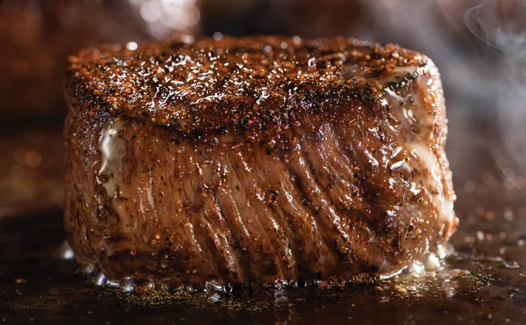 "LongHorn Flos Filet price calories nutrition 2026"