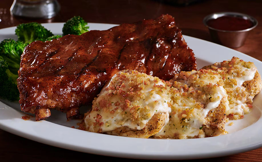 parmesan chicken and baby back ribs parmesan chicken and baby back ribs