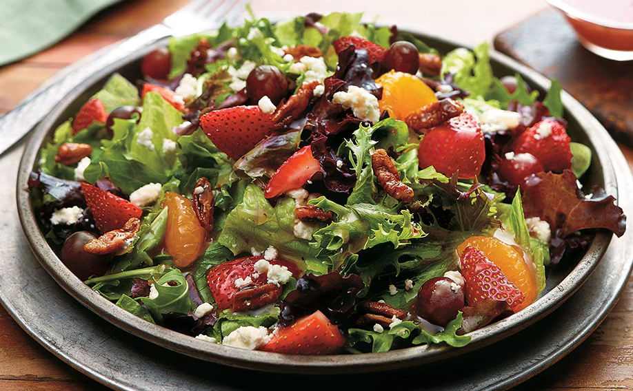 strawberry pecan side salad strawberry pecan side salad