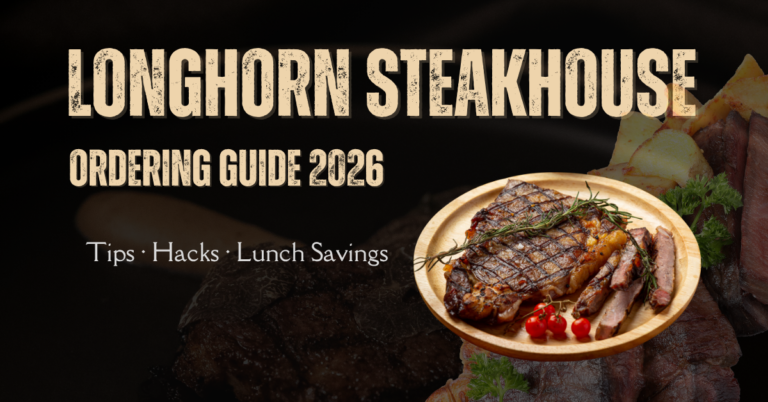LongHorn Steakhouse Ordering Guide