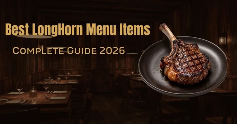 Longhorn Steak house Menu Guide 2026